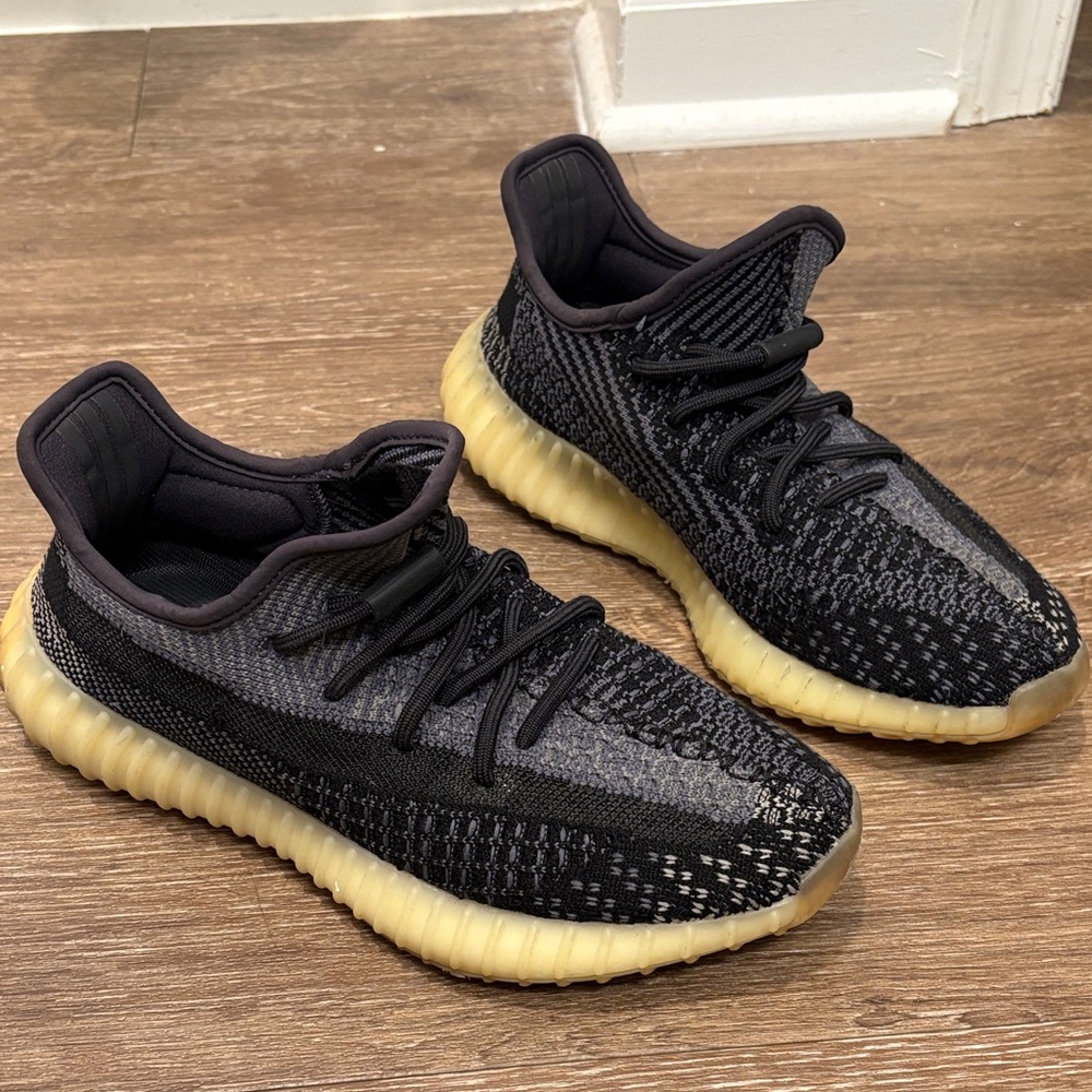 Yeezy Black and Gray Sneakers